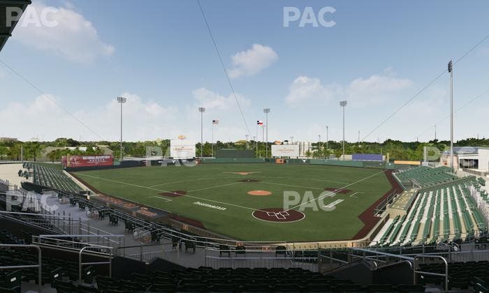UFCU Disch-Falk Field - Section 107 Seat View