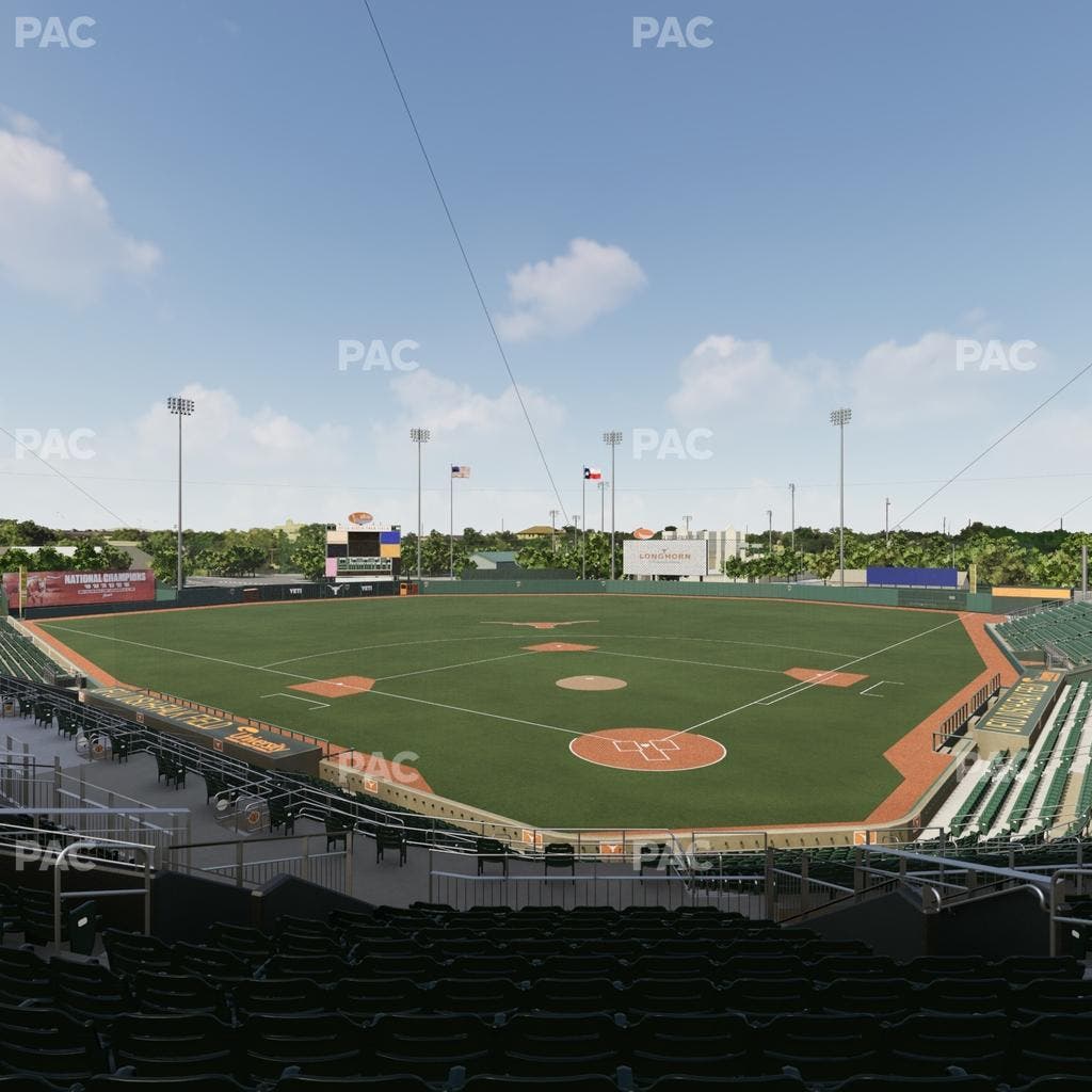 UFCU Disch-Falk Field - Section 107 Seat View