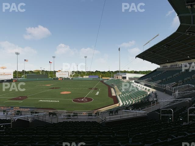 UFCU Disch-Falk Field - Section 108 Seat View