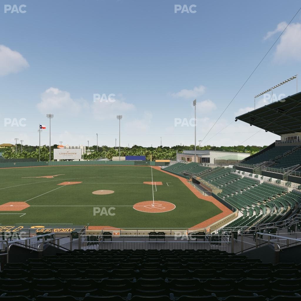 UFCU Disch-Falk Field - Section 109 Seat View