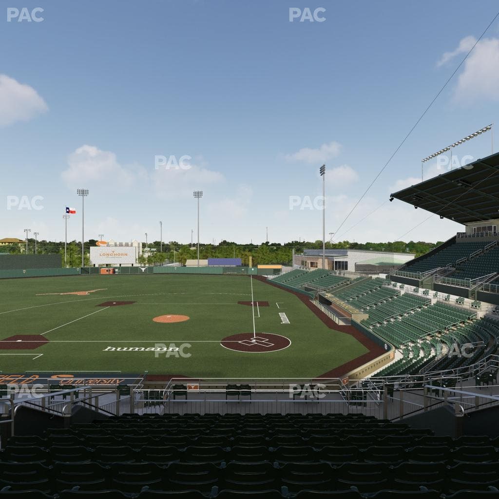 UFCU Disch-Falk Field - Section 109 Seat View