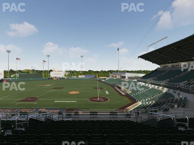 UFCU Disch-Falk Field - Section 109 Seat View