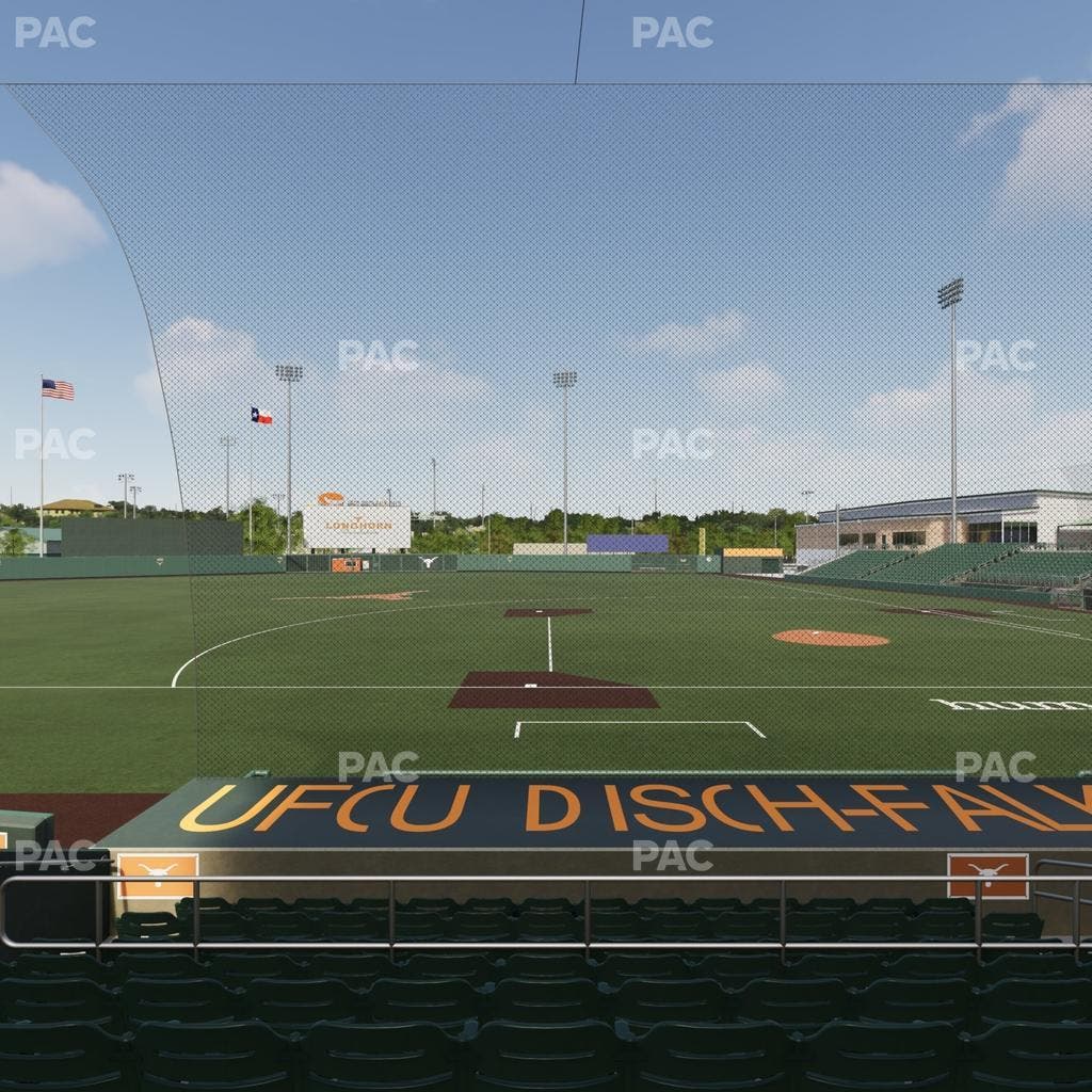 UFCU Disch-Falk Field - Section 11 Seat View