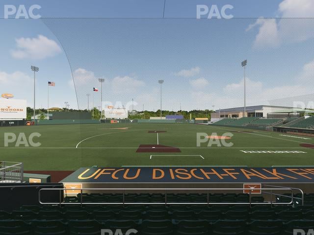 UFCU Disch-Falk Field - Section 11 Seat View