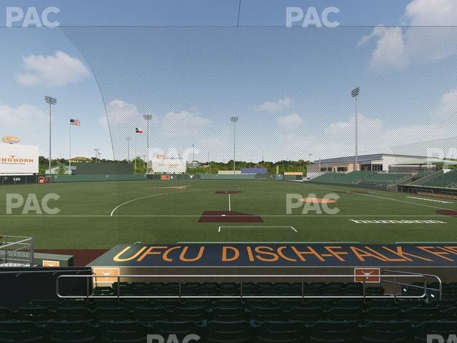 UFCU Disch-Falk Field - Section 11 Seat View