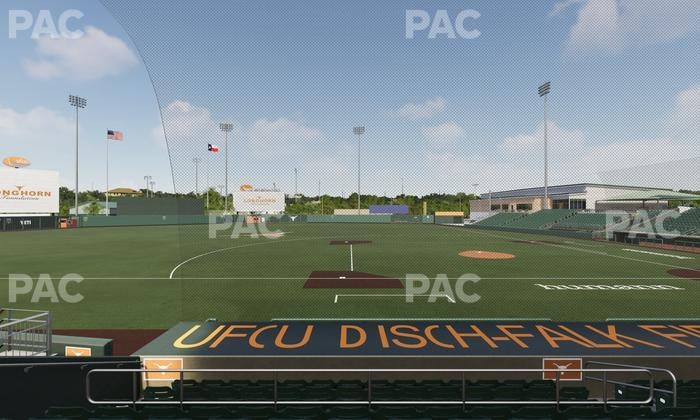 UFCU Disch-Falk Field - Section 11 Seat View