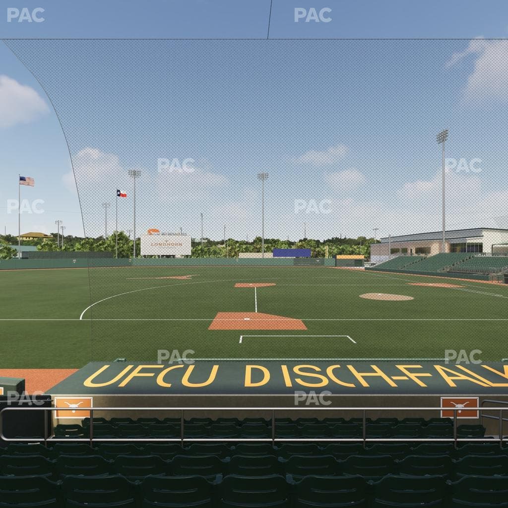 UFCU Disch-Falk Field - Section 11 Seat View