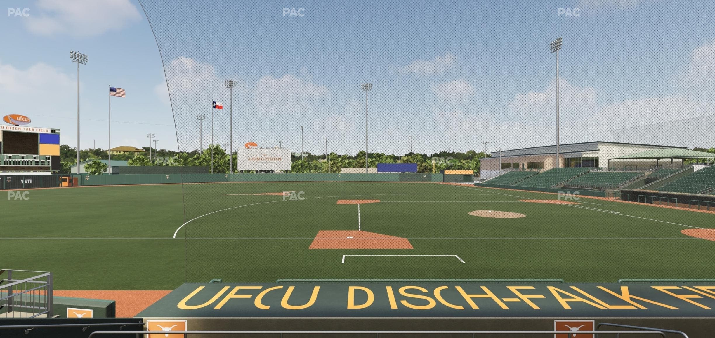 UFCU Disch-Falk Field - Section 11 Seat View