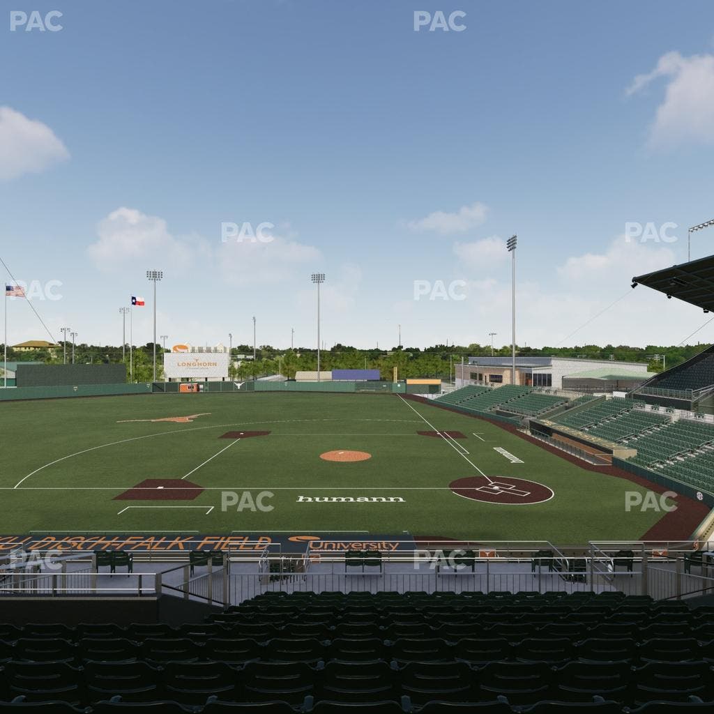 UFCU Disch-Falk Field - Section 110 Seat View