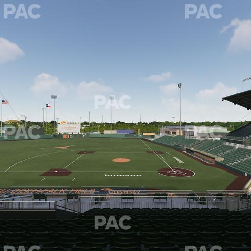 UFCU Disch-Falk Field - Section 110 Seat View