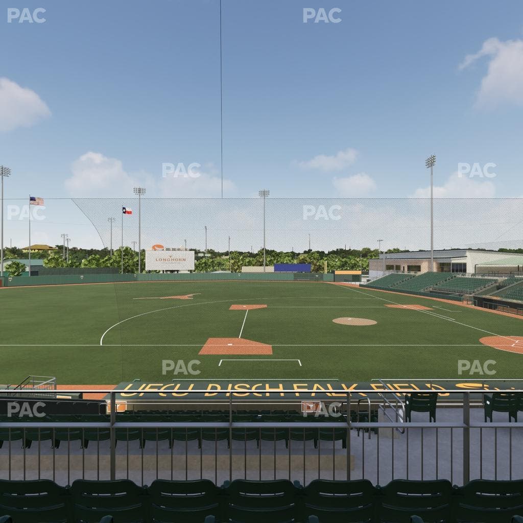 UFCU Disch-Falk Field - Section 111 Seat View
