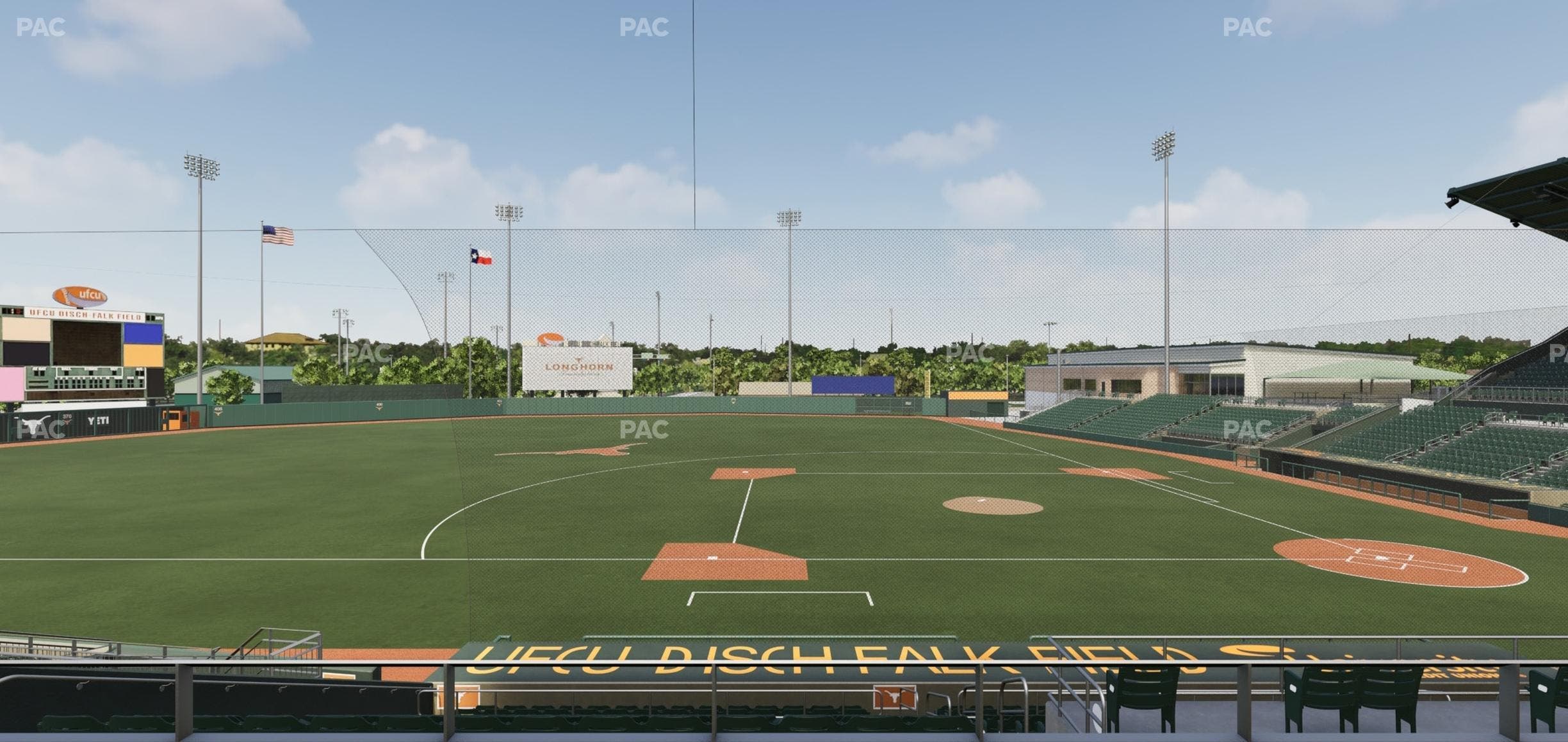 UFCU Disch-Falk Field - Section 111 Seat View
