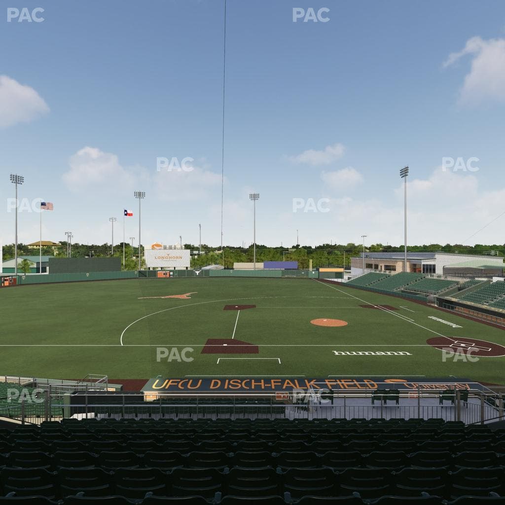 UFCU Disch-Falk Field - Section 111 Seat View