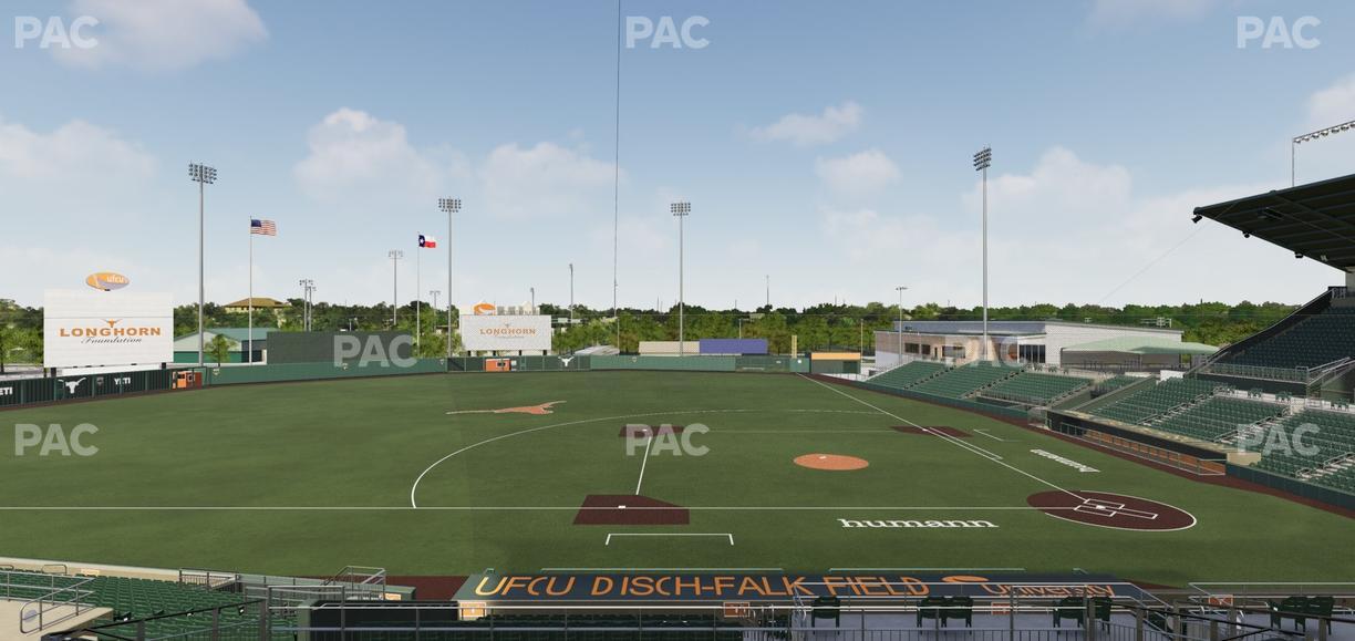 UFCU Disch-Falk Field - Section 111 Seat View