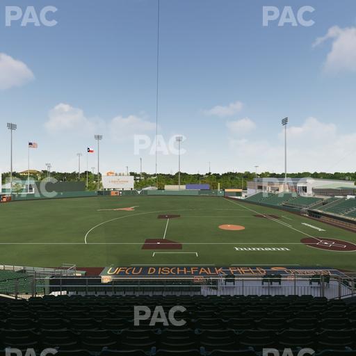 UFCU Disch-Falk Field - Section 111 Seat View