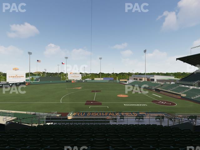 UFCU Disch-Falk Field - Section 111 Seat View