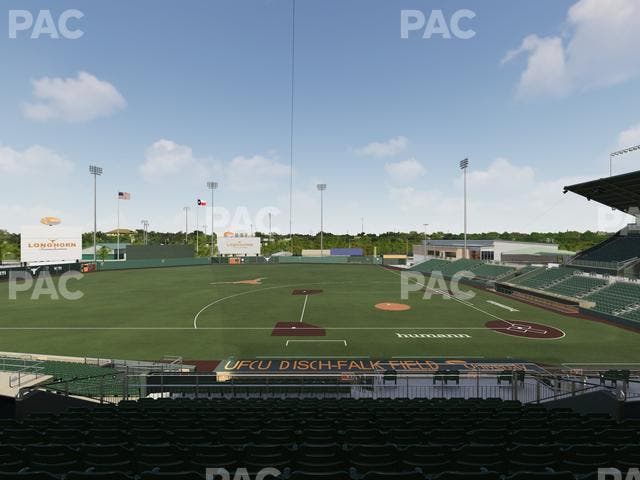 UFCU Disch-Falk Field - Section 111 Seat View