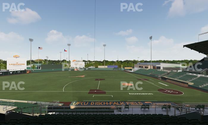 UFCU Disch-Falk Field - Section 111 Seat View