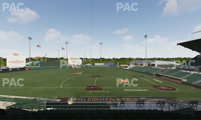 UFCU Disch-Falk Field - Section 111 Seat View