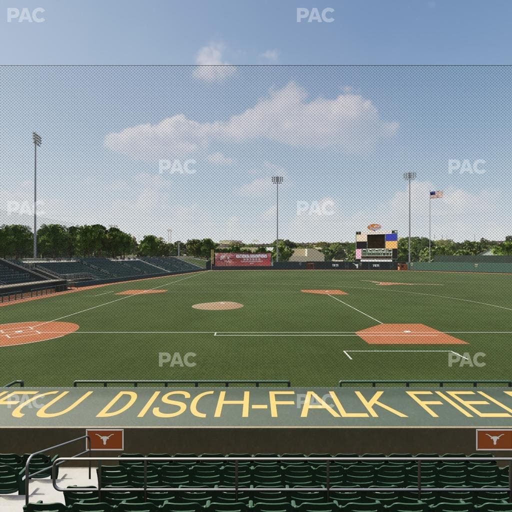 UFCU Disch-Falk Field - Section 2 Seat View