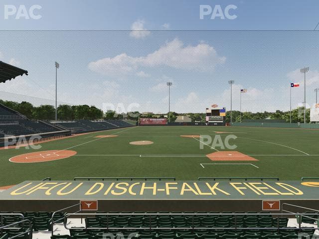 UFCU Disch-Falk Field - Section 2 Seat View UFCU Disch-Falk Field - Section 2 Seat View