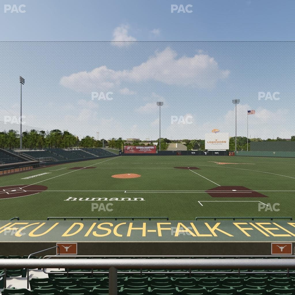 UFCU Disch-Falk Field - Section 2 Seat View