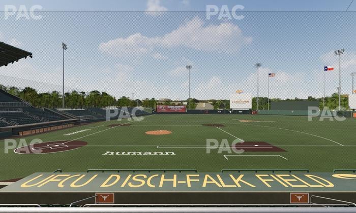 UFCU Disch-Falk Field - Section 2 Seat View