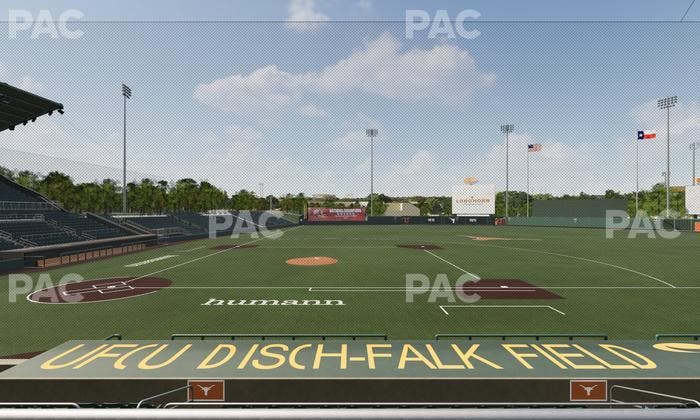 UFCU Disch-Falk Field - Section 2 Seat View