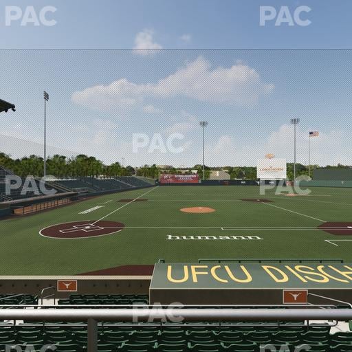 UFCU Disch-Falk Field - Section 3 Seat View