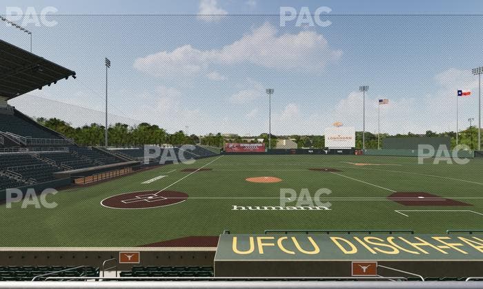 UFCU Disch-Falk Field - Section 3 Seat View