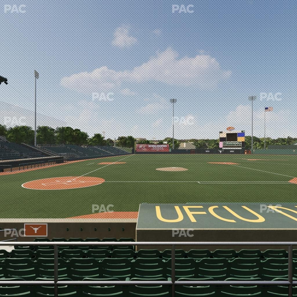 UFCU Disch-Falk Field - Section 3 Seat View
