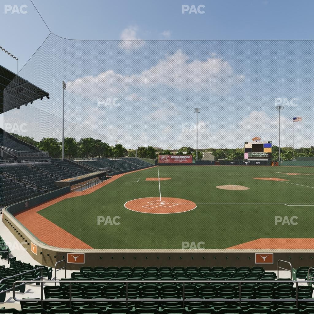 UFCU Disch-Falk Field - Section 4 Seat View