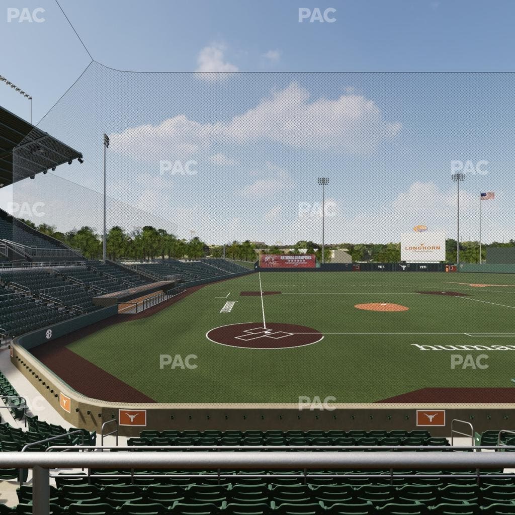 UFCU Disch-Falk Field - Section 4 Seat View