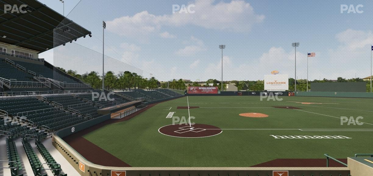 UFCU Disch-Falk Field - Section 4 Seat View