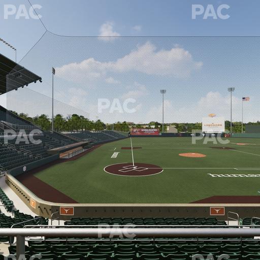 UFCU Disch-Falk Field - Section 4 Seat View