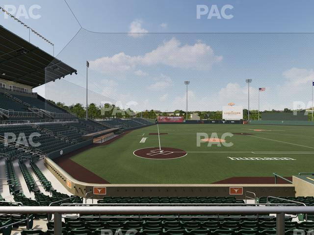 UFCU Disch-Falk Field - Section 4 Seat View