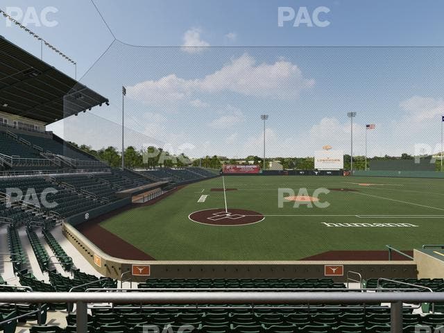 UFCU Disch-Falk Field - Section 4 Seat View