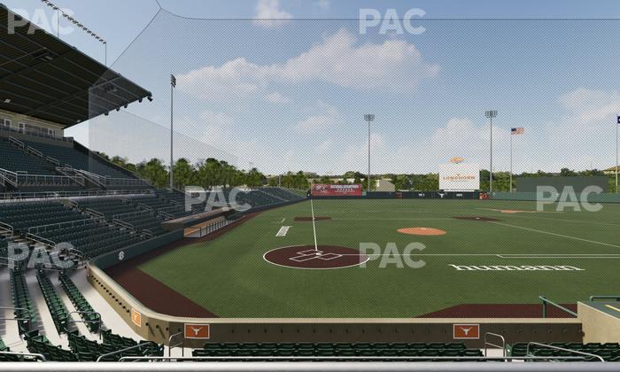 UFCU Disch-Falk Field - Section 4 Seat View