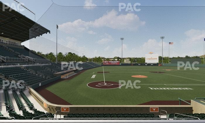 UFCU Disch-Falk Field - Section 4 Seat View