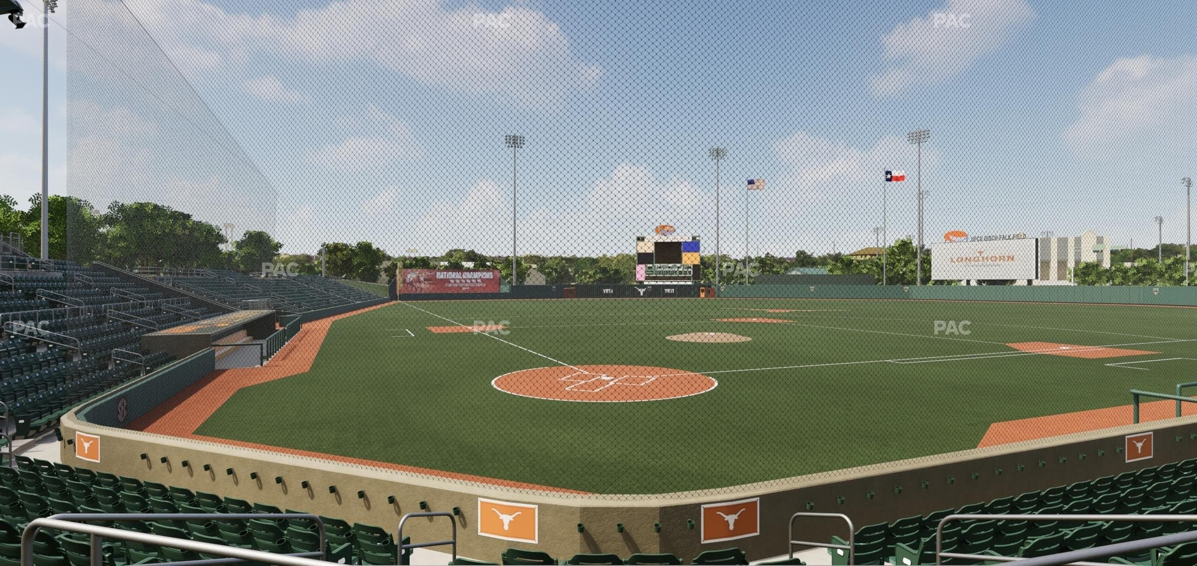 UFCU Disch-Falk Field - Section 5 Seat View