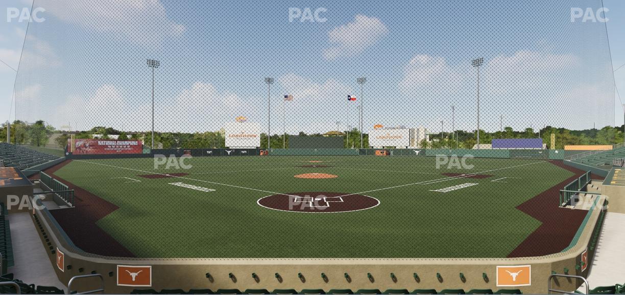 UFCU Disch-Falk Field - Section 6 Seat View