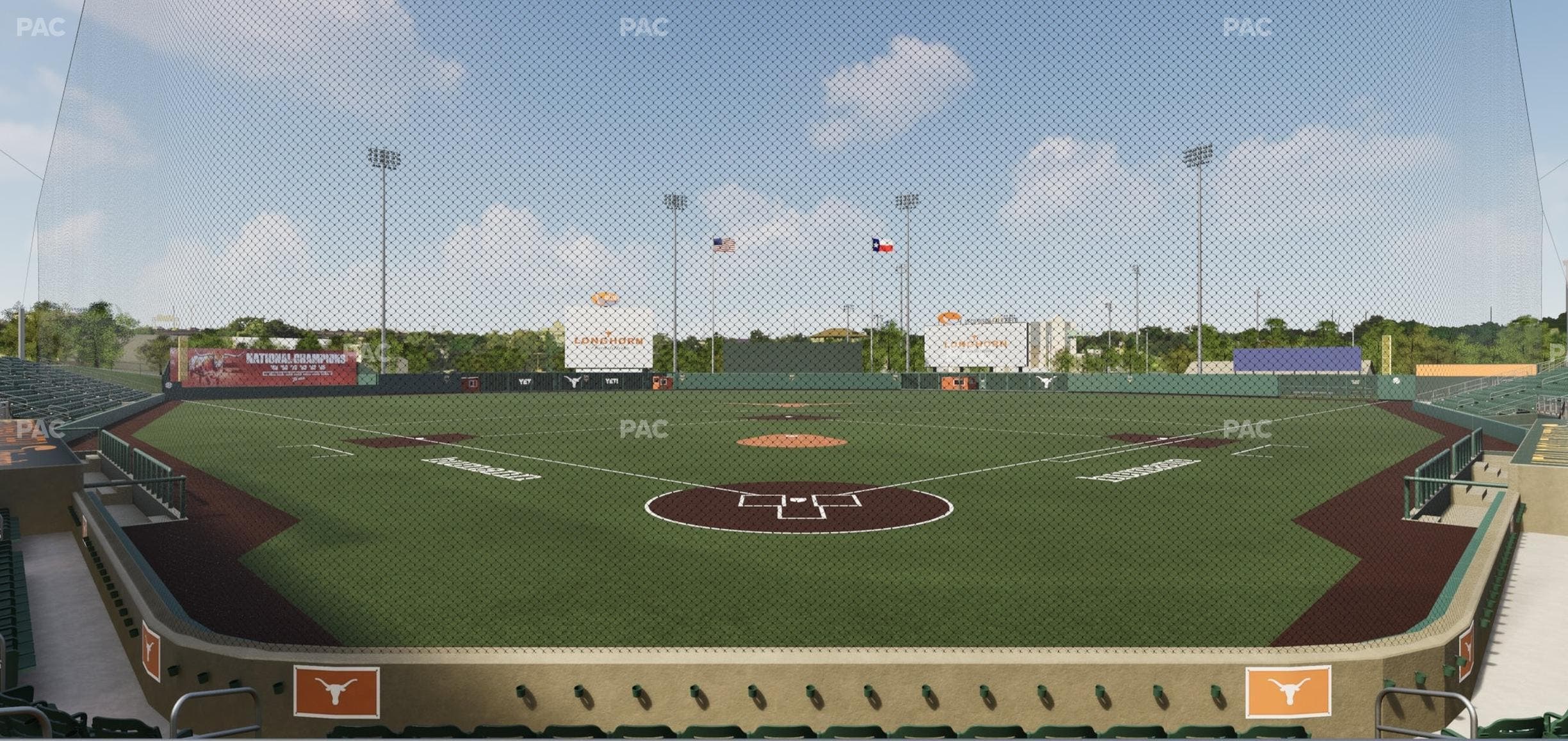 UFCU Disch-Falk Field - Section 6 Seat View