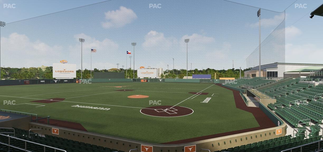 UFCU Disch-Falk Field - Section 7 Seat View