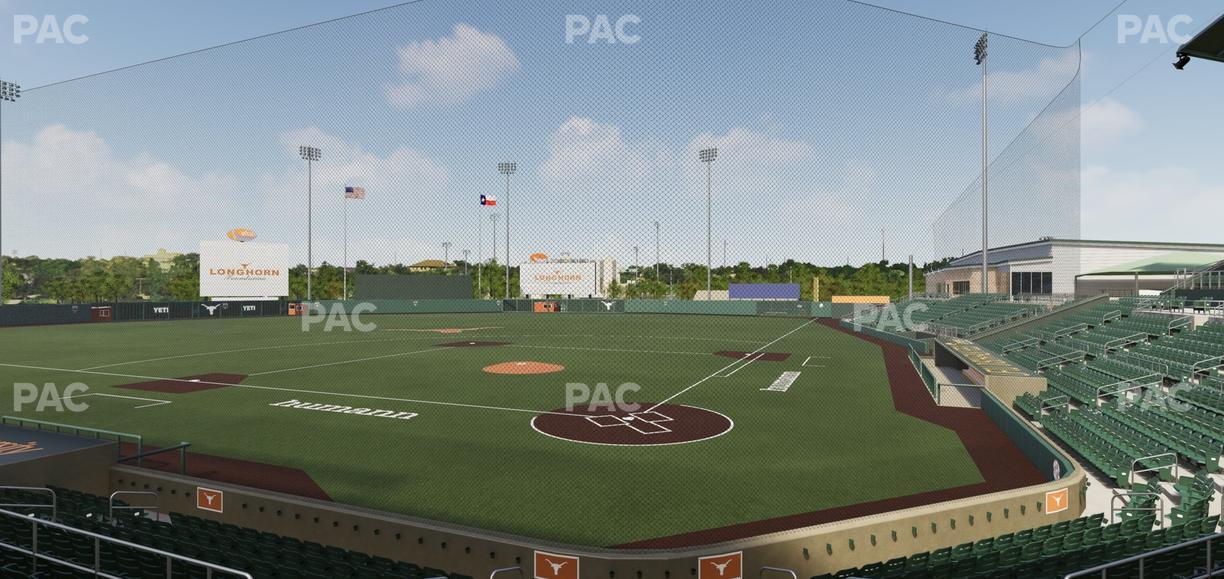 UFCU Disch-Falk Field - Section 7 Seat View
