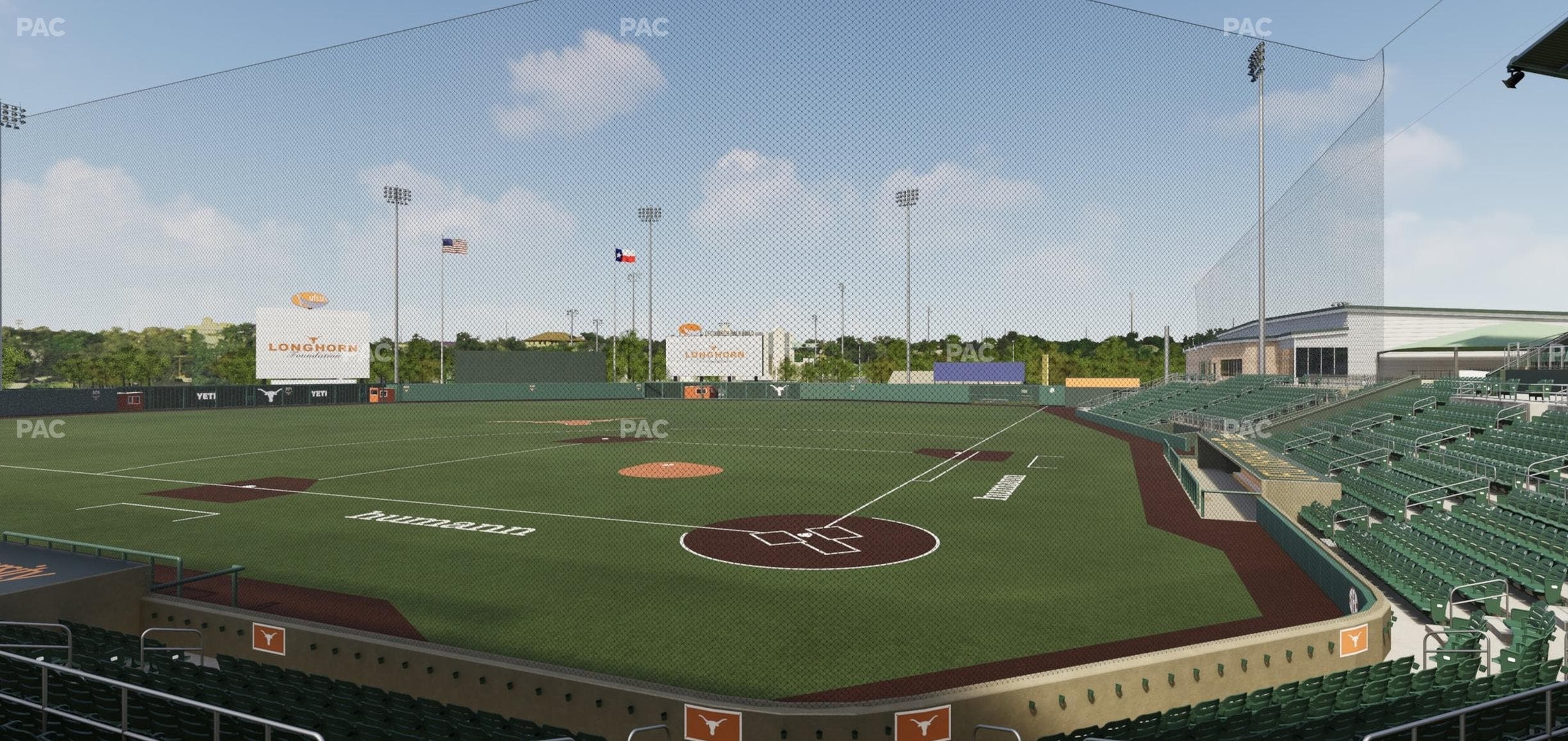 UFCU Disch-Falk Field - Section 7 Seat View
