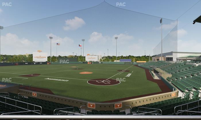 UFCU Disch-Falk Field - Section 7 Seat View