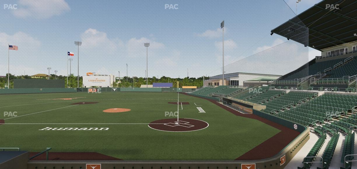 UFCU Disch-Falk Field - Section 8 Seat View