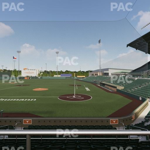 UFCU Disch-Falk Field - Section 8 Seat View