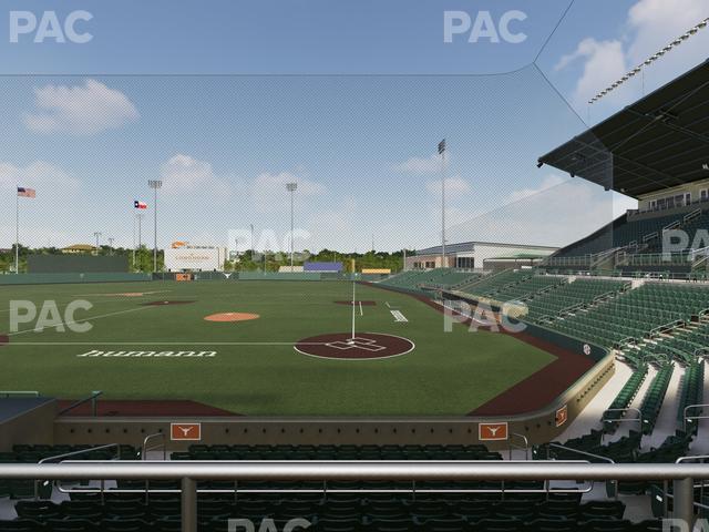 UFCU Disch-Falk Field - Section 8 Seat View
