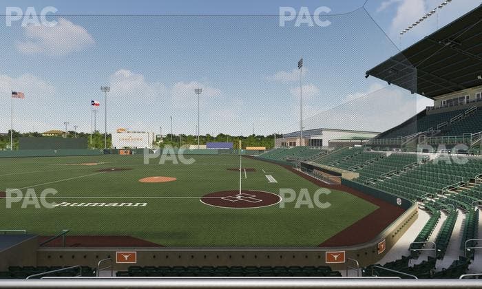UFCU Disch-Falk Field - Section 8 Seat View